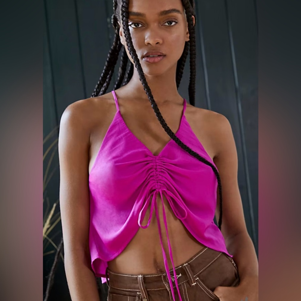 FREE PEOPLE Intimately SINCERELY YOURS CROPPED Reversible CAMI XS